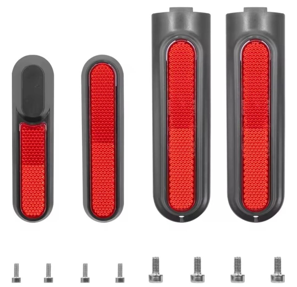 Cubierta plástica para ruedas Xiaomi 4, 4pro rojo