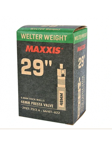 Cámara 29x1.75/2.4 maxxis válvula presta 48mm