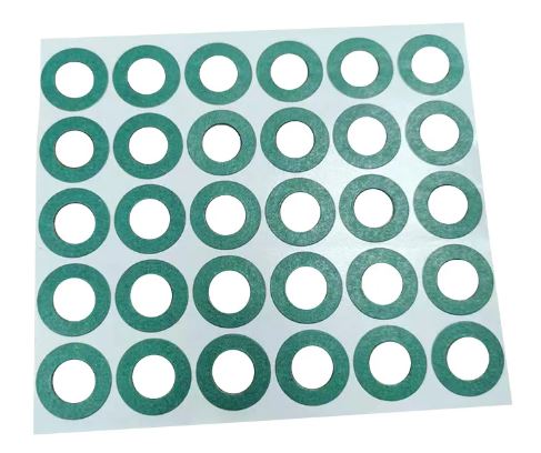 Almohadillas de papel aislante para batería 18650