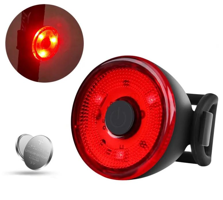 LUZ TRASERA REDONDA CON PILAS