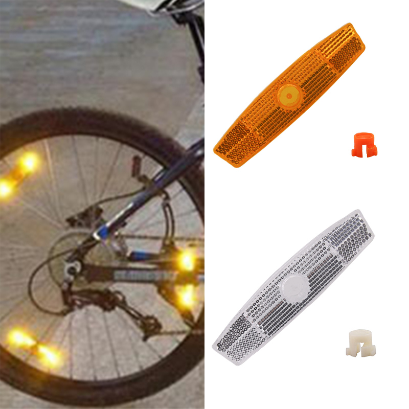 Par de reflectantes para el rayo de bicicleta [8010000000001]