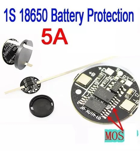 BMS 1S 3.7V 5A Li-ion