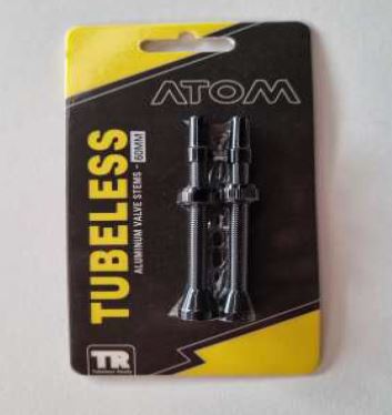 VÁLVULAS TUBELESS ATOM FR11B 60 MM ALLOY