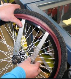 Cambio de llanta tubeless bicicleta