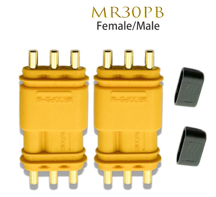 Adaptador de conector de enchufe MyH (Par) MR30PB