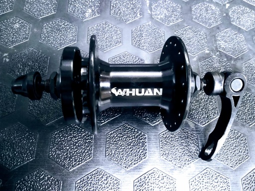 Maza delantera disco con rodaje aluminio 36H WHUAN