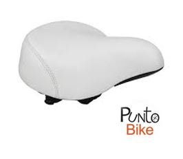 Asiento Ancho Blanco con resorte