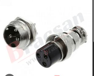 CONECTOR GX16 MyH 3PINES