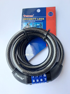 Cadena seguro con clave 10x1500mm